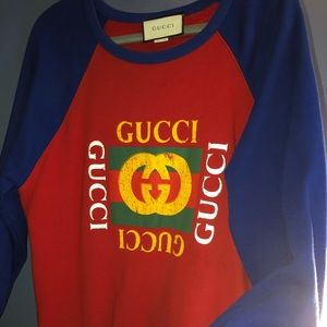 Authentic Gucci crewneck worn a couple times